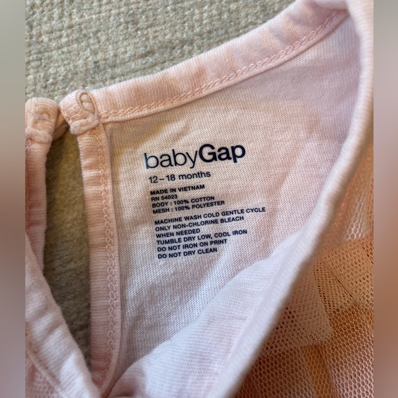 BabyGap Ruffle Tulle Layer Dress, 12-18mo - Picture 2 of 10